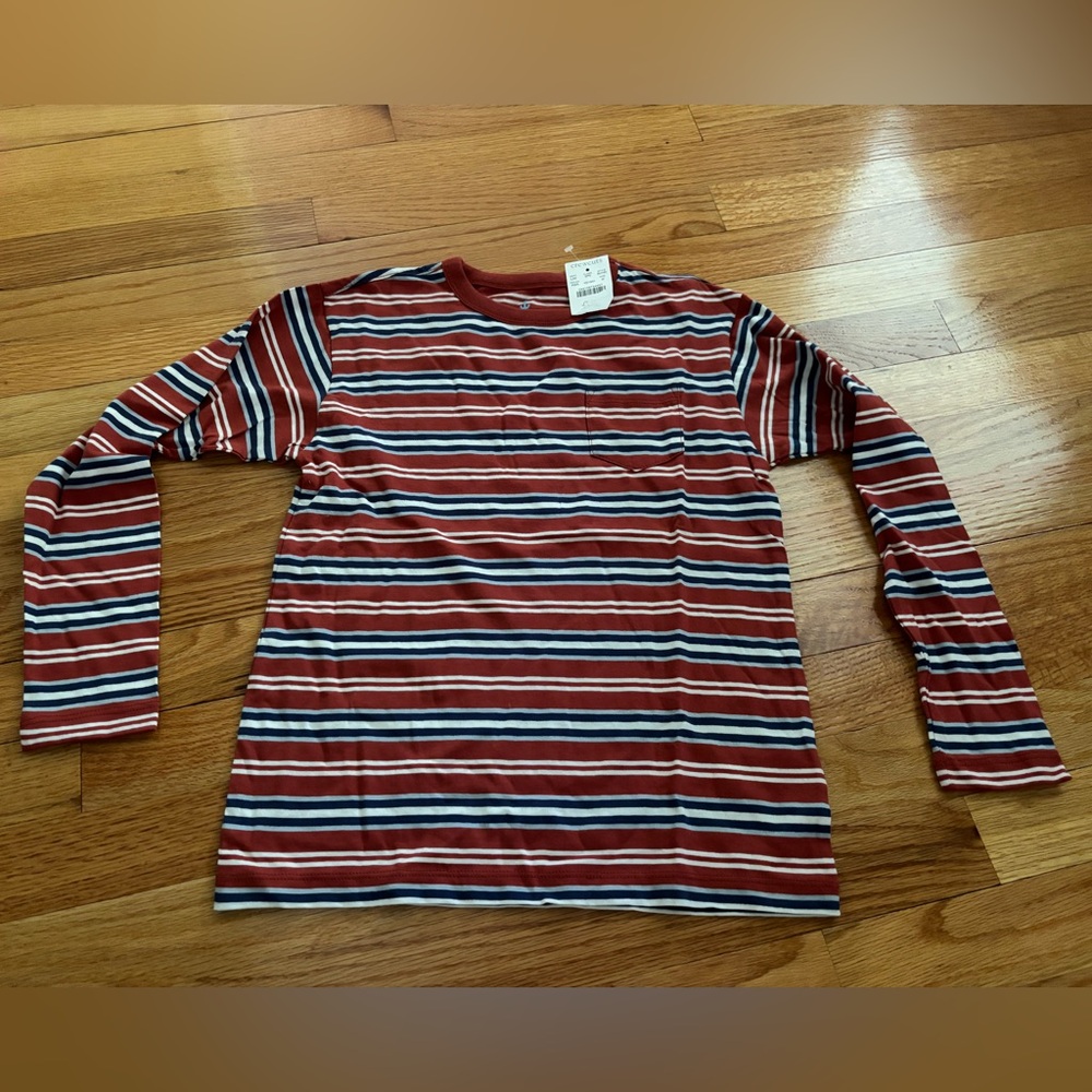 Crewcuts long sleeve striped tee